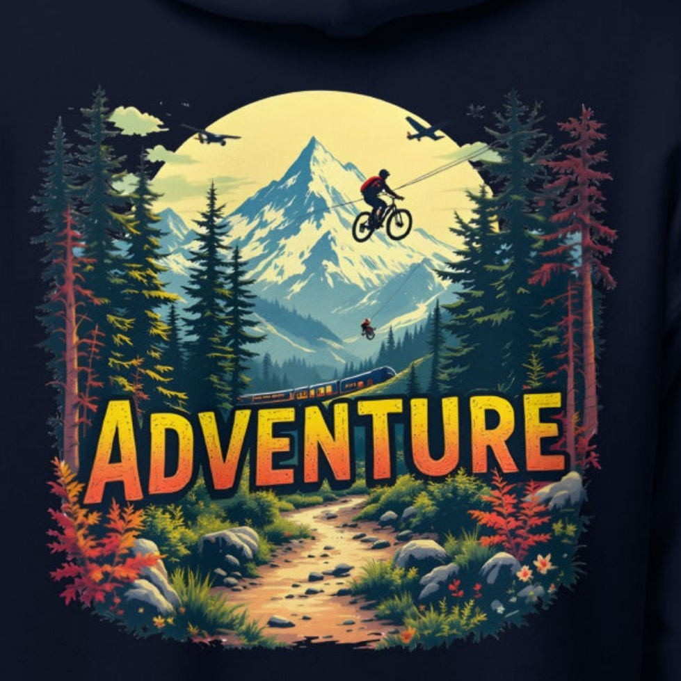 Youth Adventure MTB heavy blend hoodie