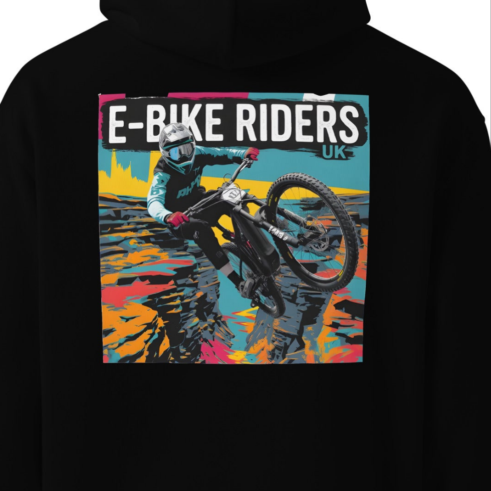 Unisex E-bike riders Canyon oversized hoodie