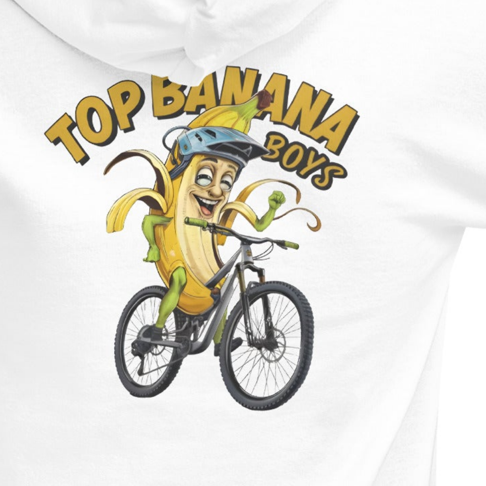 Unisex Top banana boys cartoon funny Hoodie