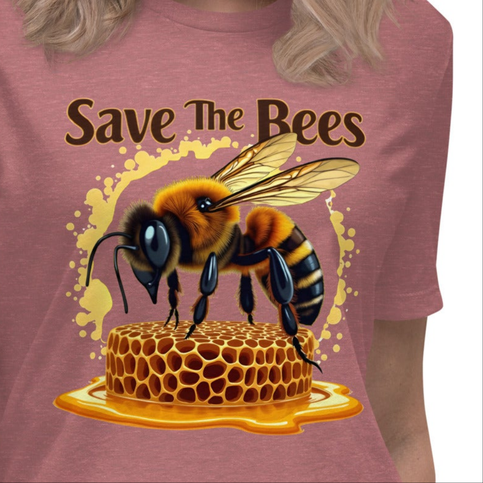 Women's Save the bees Relaxed T-Shirt