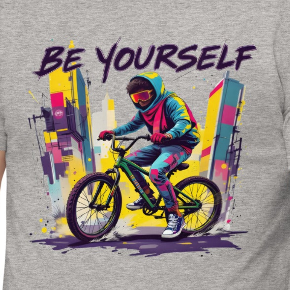 Unisex Be yourself stylish t-shirt classic