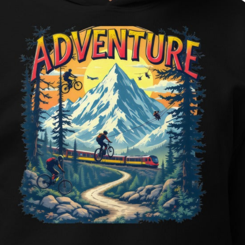 Youth Adventure MTB heavy blend hoodie