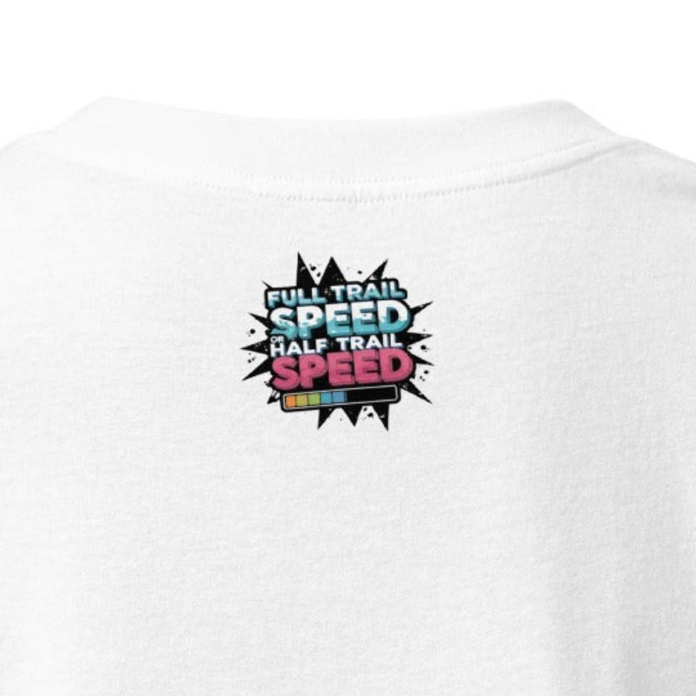 Oversized Men's Smash bang full trail speed or trail speed heavyweight t-shirt