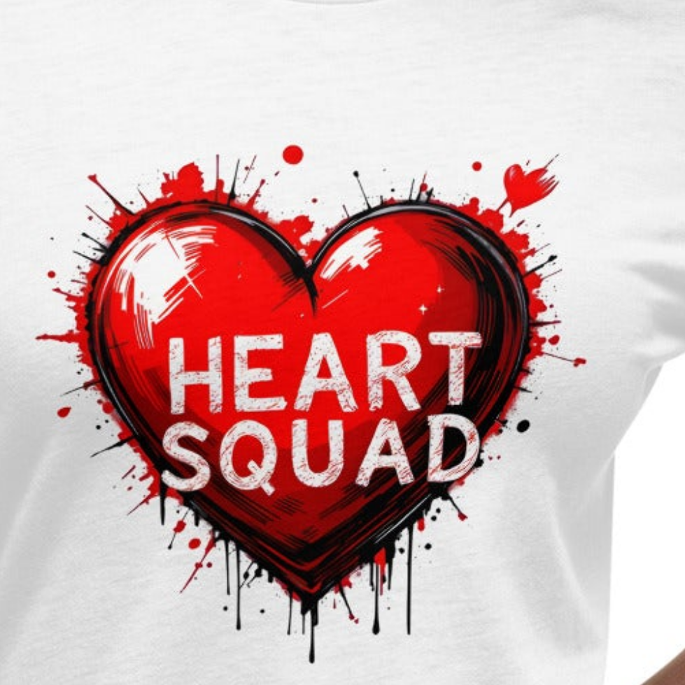 Women's Heart style Relaxed T-Shirt