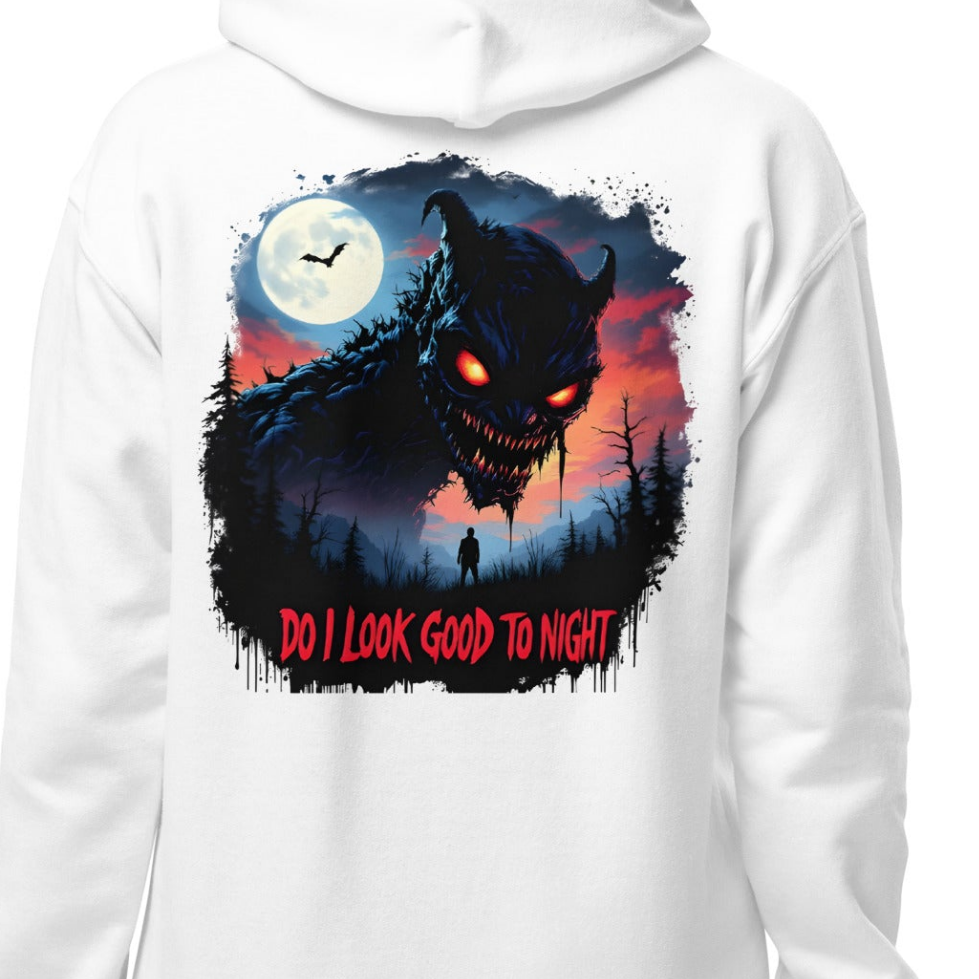 Youth Unisex Do I look good tonight Halloween heavy blend hoodie