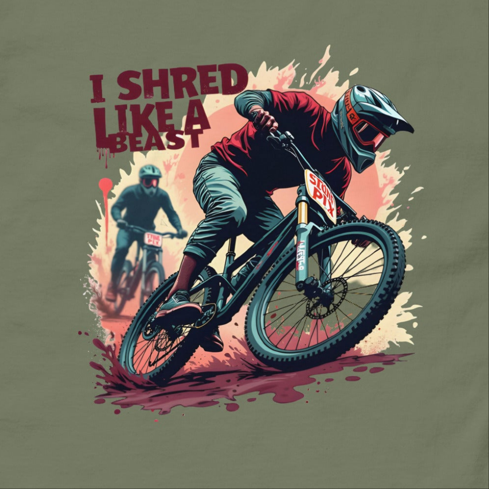 Unisex MTB Shredding classic tee