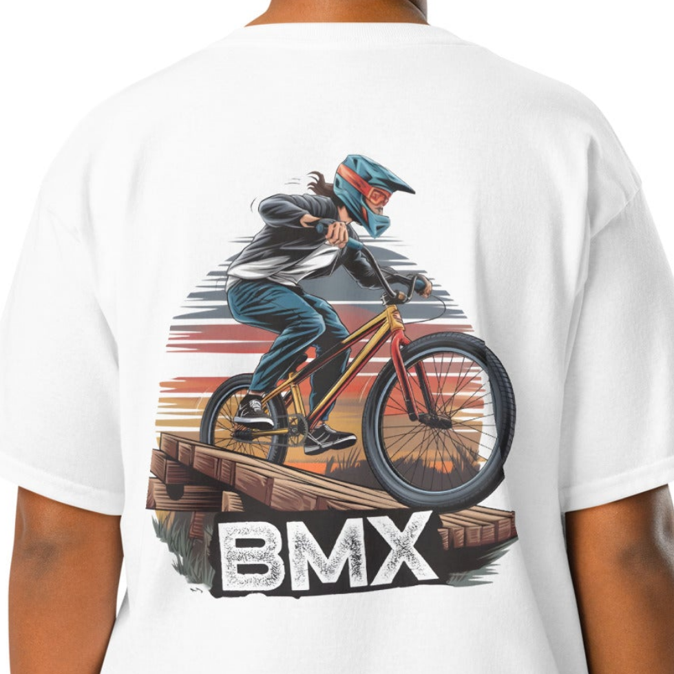 Youths BMX Style DBL Front merch Design classic tee