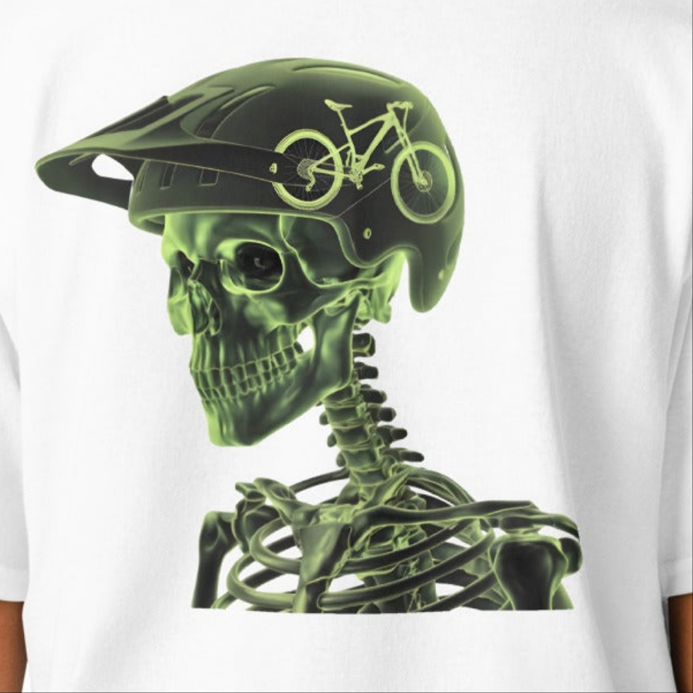 Youth Unisex Skull brains riders classic tee