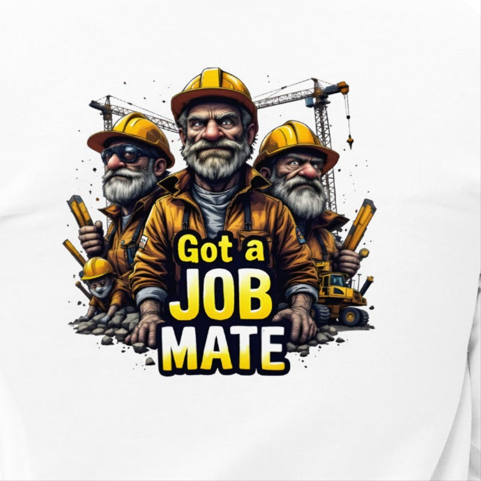 Unisex Workman's funny have you got a job mate Hoodie