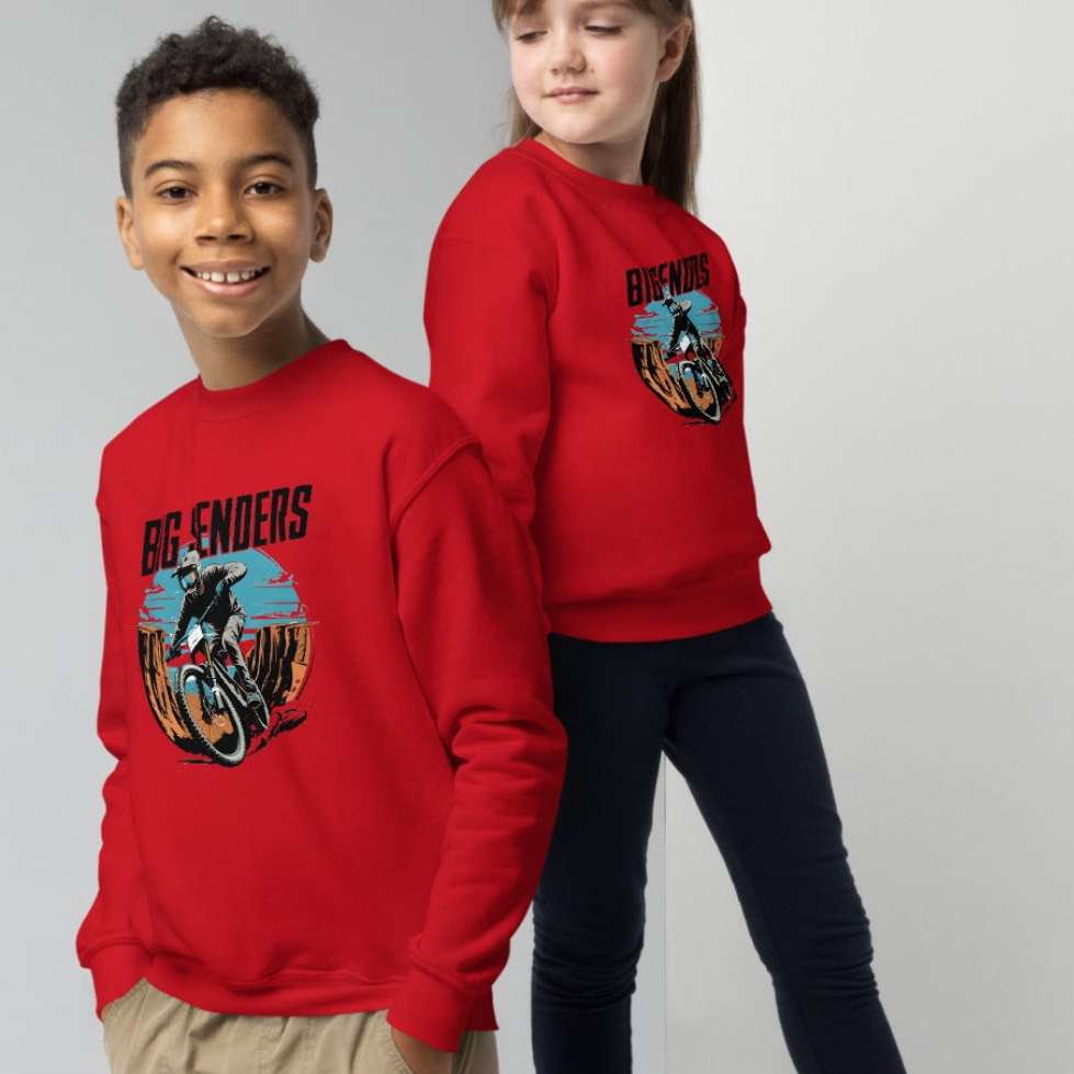 Youth Big sender Series 2 crewneck sweatshirt