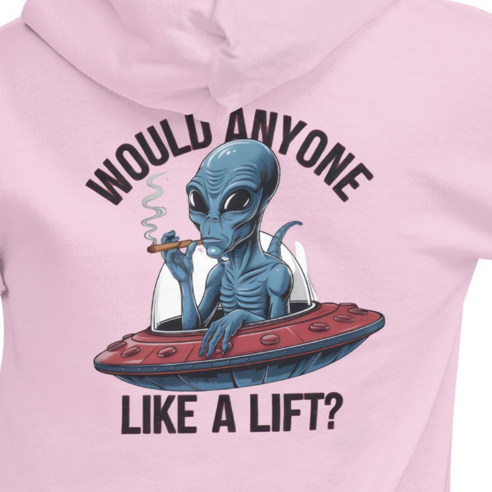 Unisex UFO Would anyone like a lift Hoodie