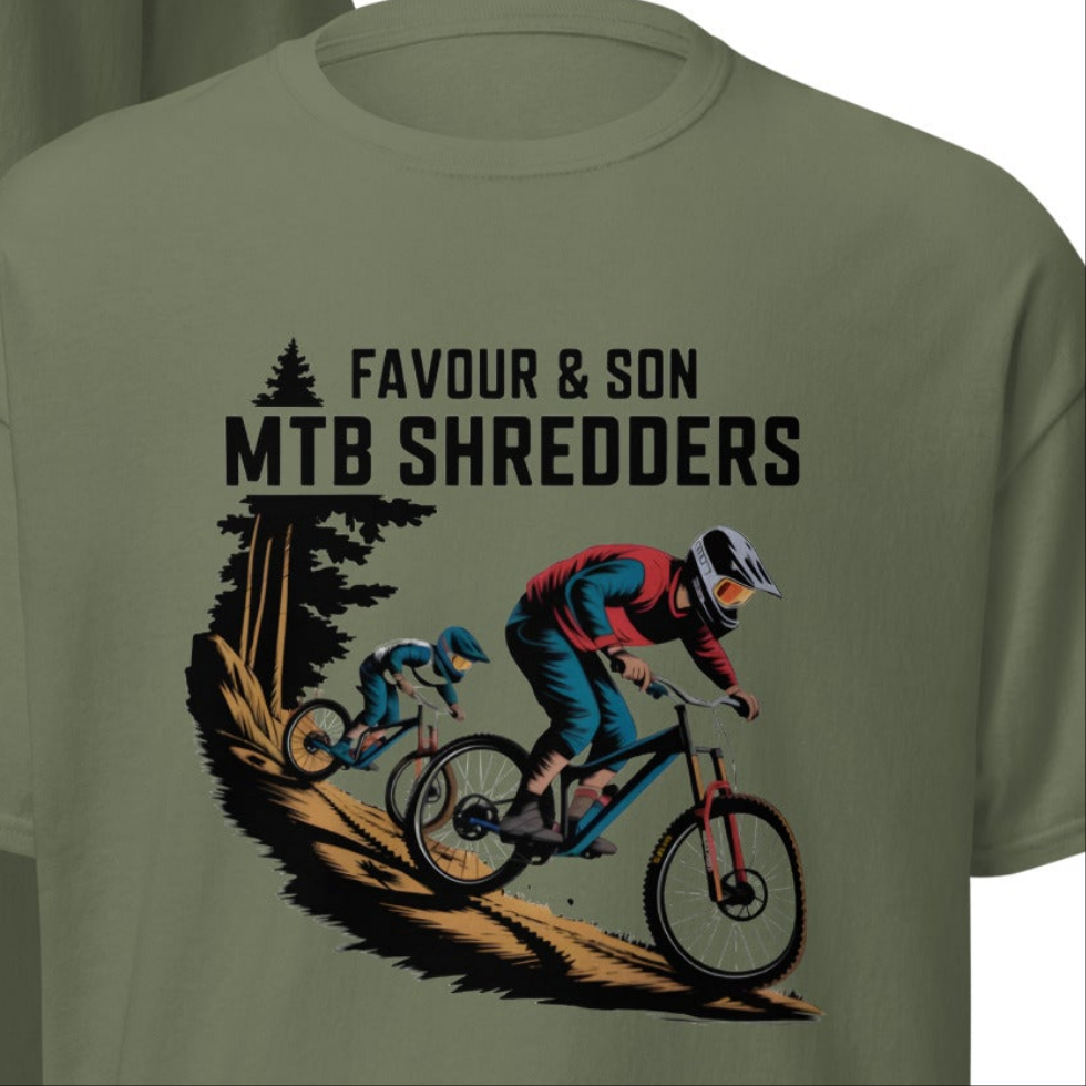 Men's father and son Shredder stylish classic tee