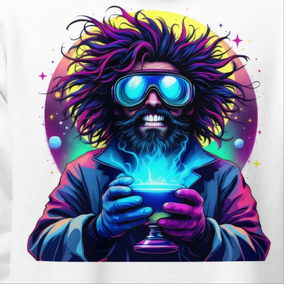 Youth Unisex Twin Prince Mad scientist heavy blend hoodie