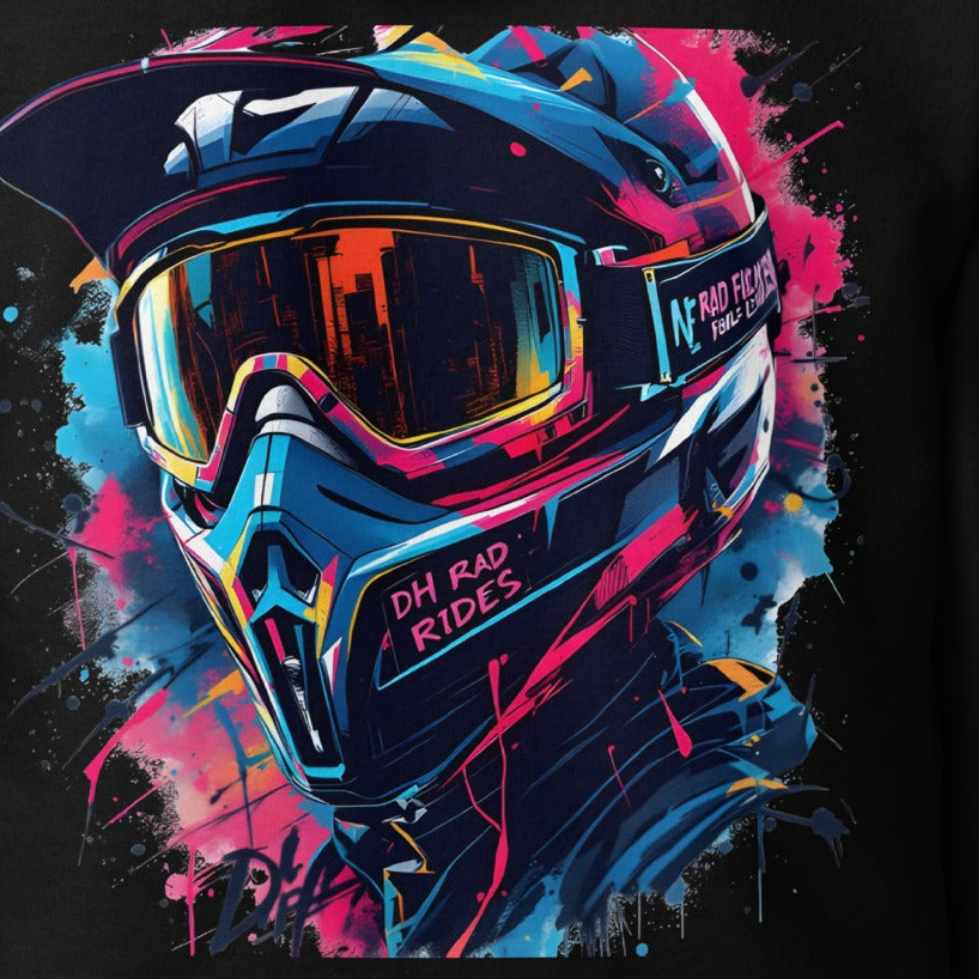 Unisex DH Rad riders premium Hoodie