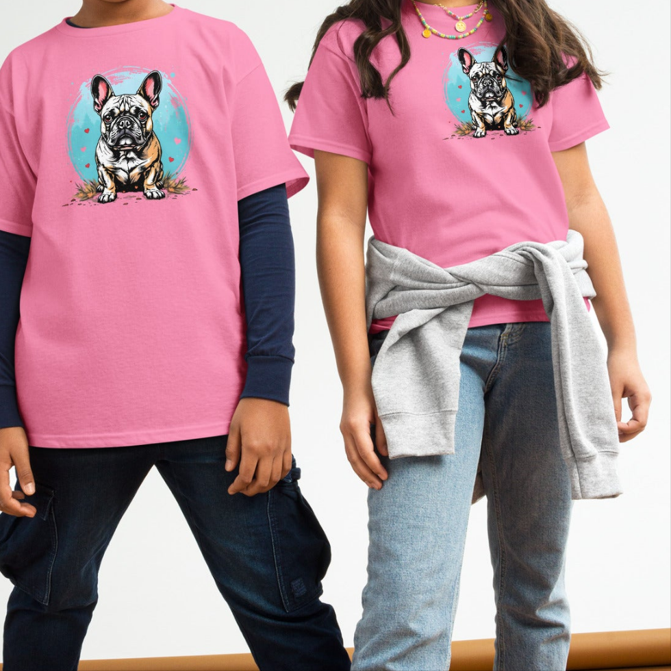 Youth Cartoon Frenchy illustrated design classic tee