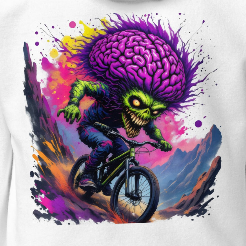 Unisex brains monster rider premium Hoodie