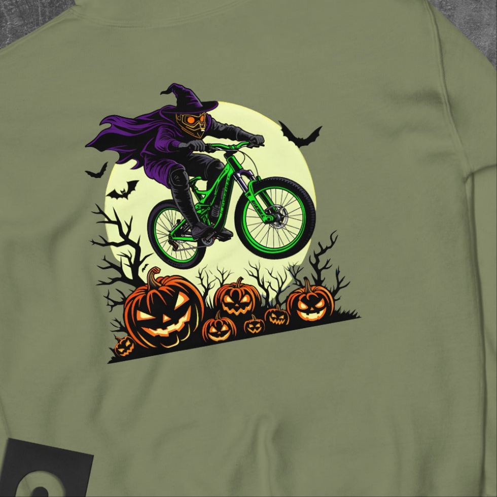 Unisex Halloween special from DBL logo On a stylish Hoodie