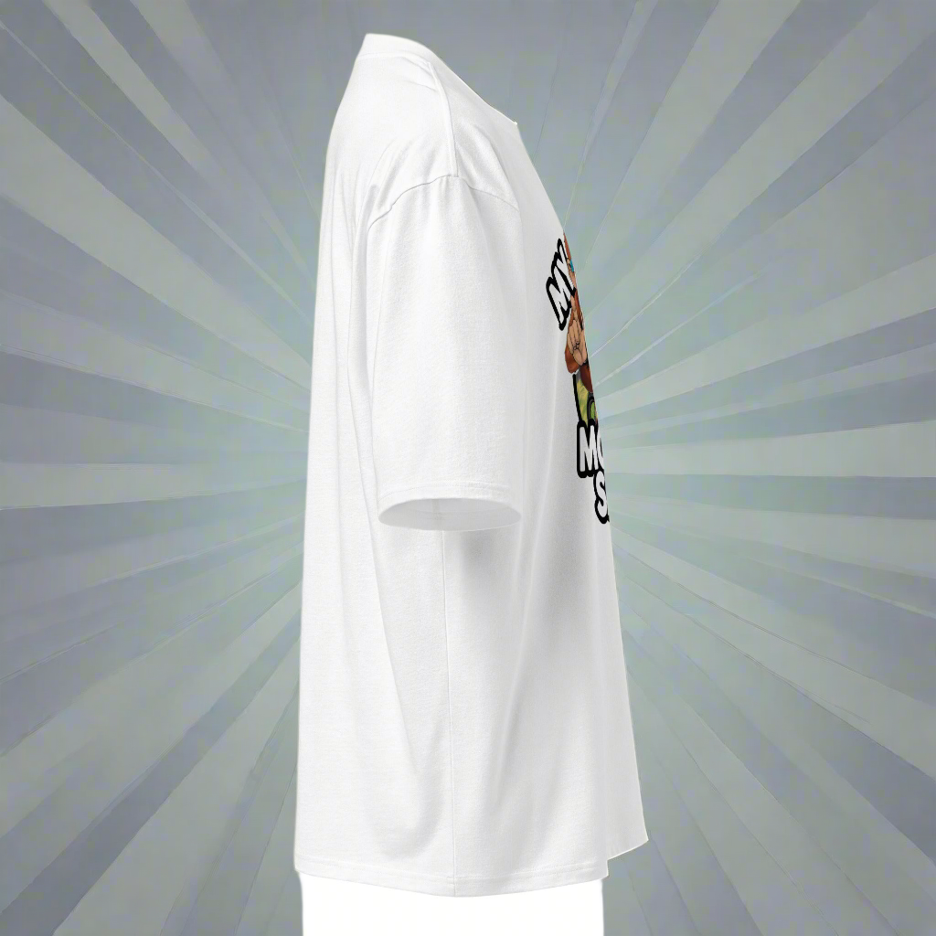 Oversized Mtb speed monkey heavyweight t-shirt