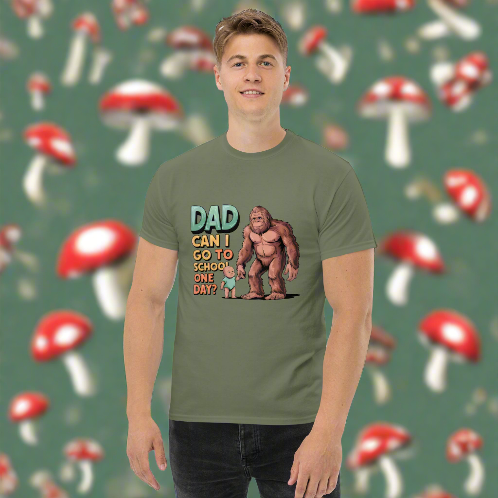 men's Dad and son classic tee