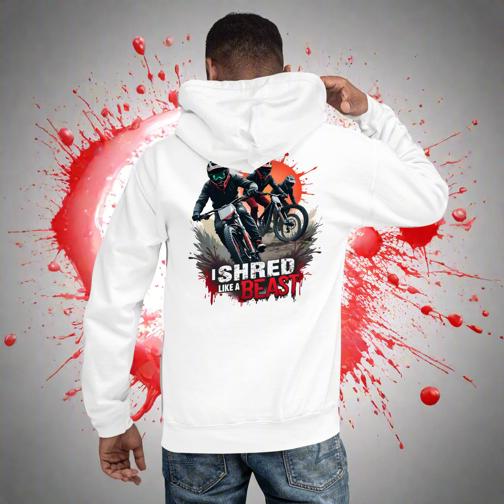 Unisex I shred like a beast Hoodie