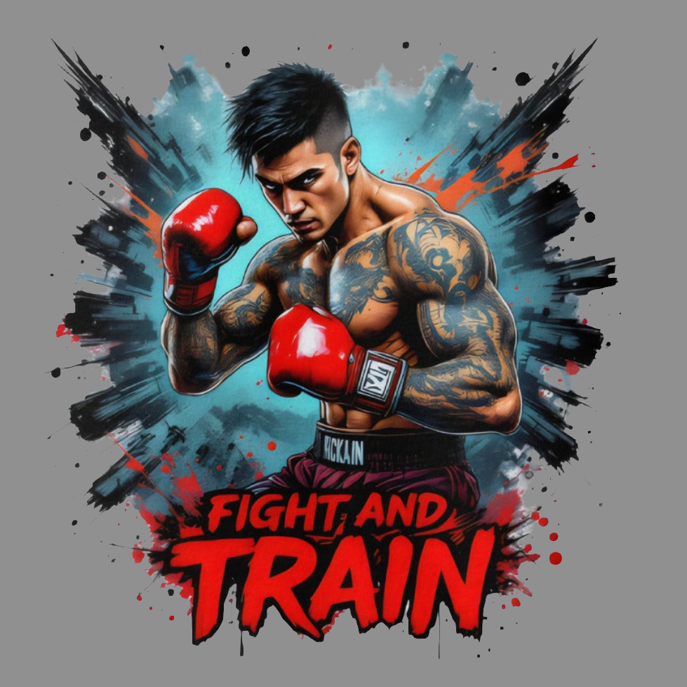 Unisex Fight and train thai kickboxer Hoodie