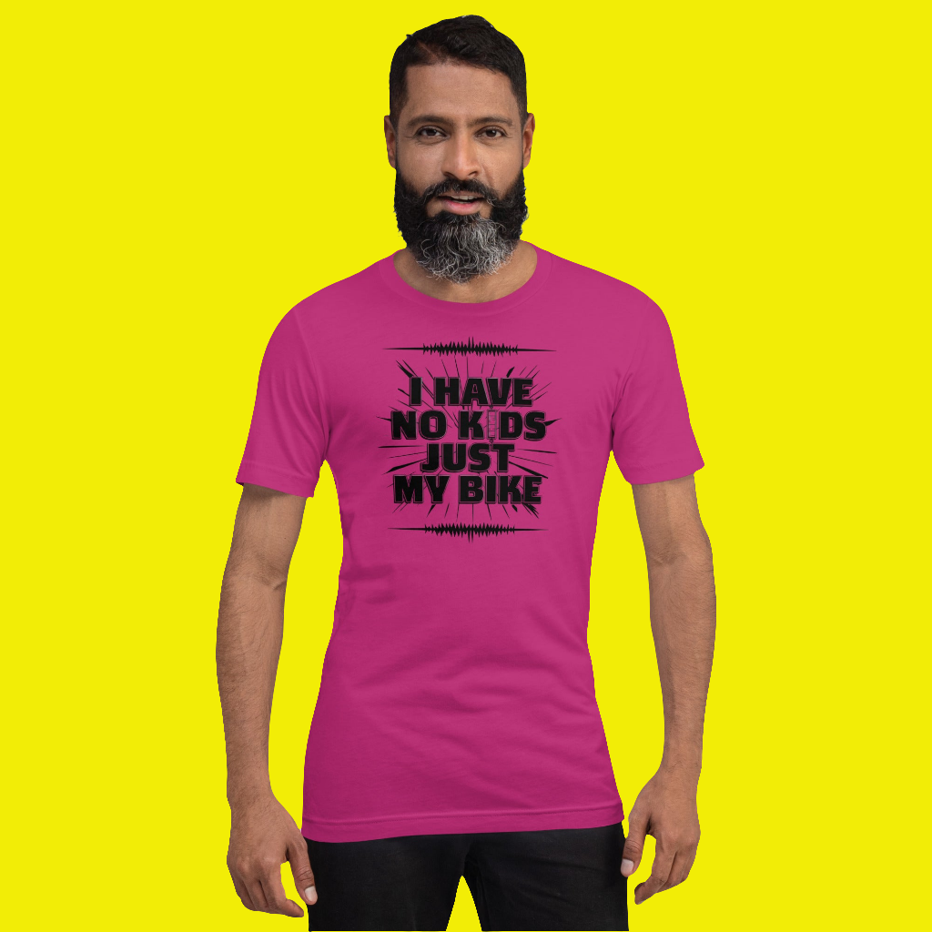 MEN'S I HAVE ON KIDS JUST MY BIKE Stylish classic t-shirt
