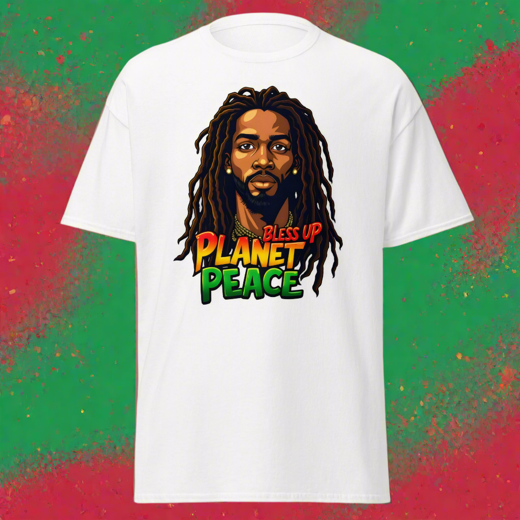 Unisex Jamaican bless up classic tee