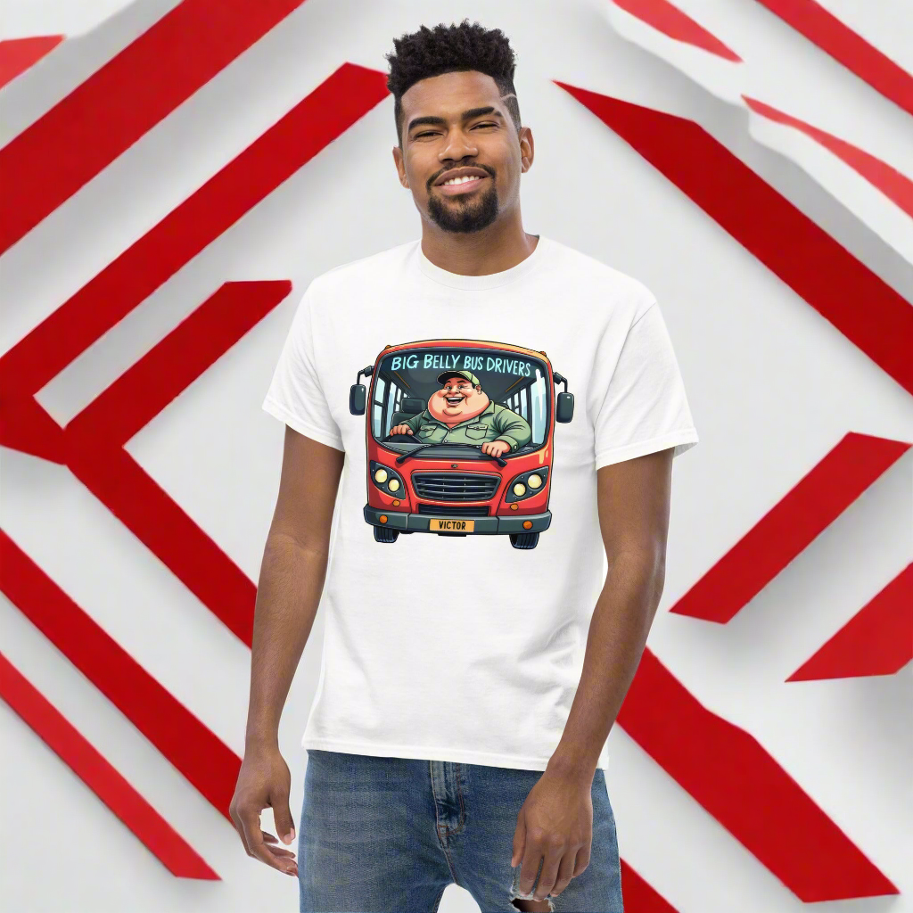 Unisex Big belly bus driver classic tee