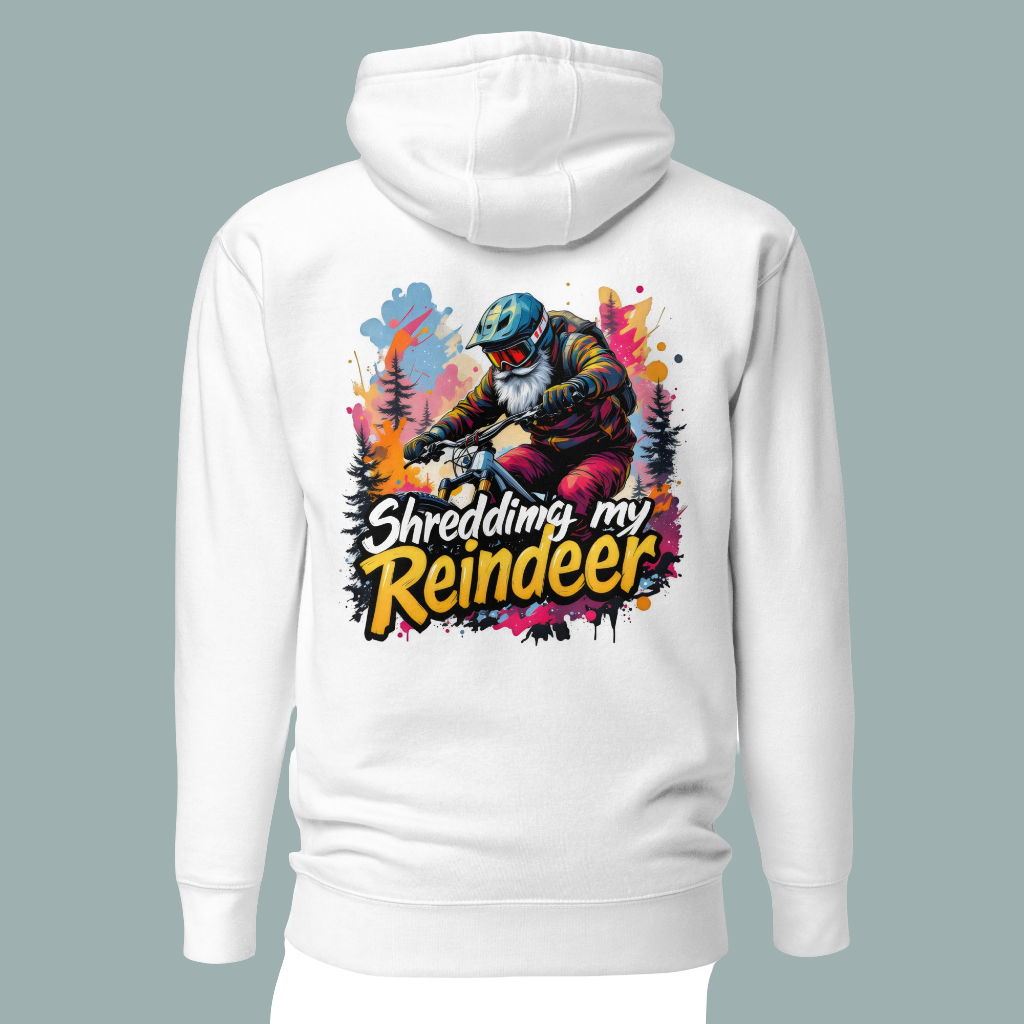 Unisex Shredding my reindeer premium Series 2 Hoodie