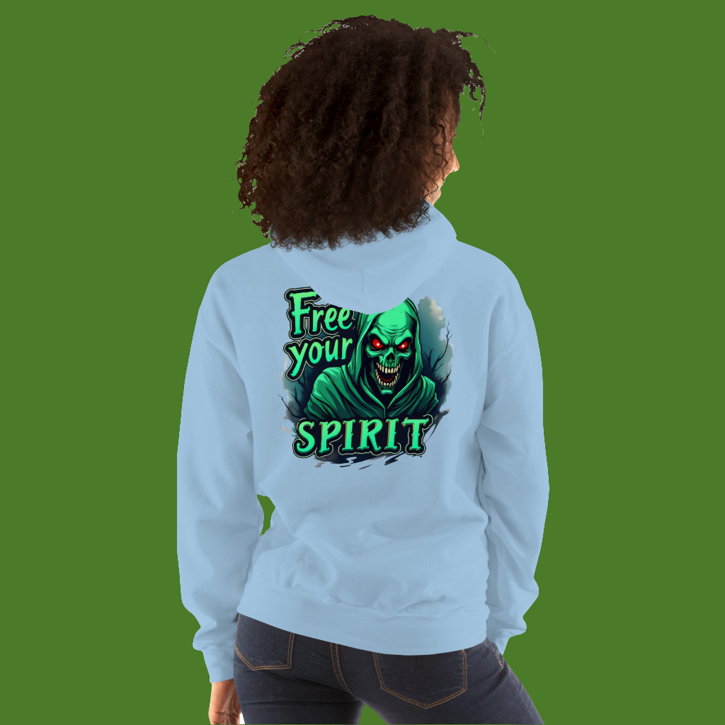 Unisex Halloween free your spirit heavy blend Hoodie