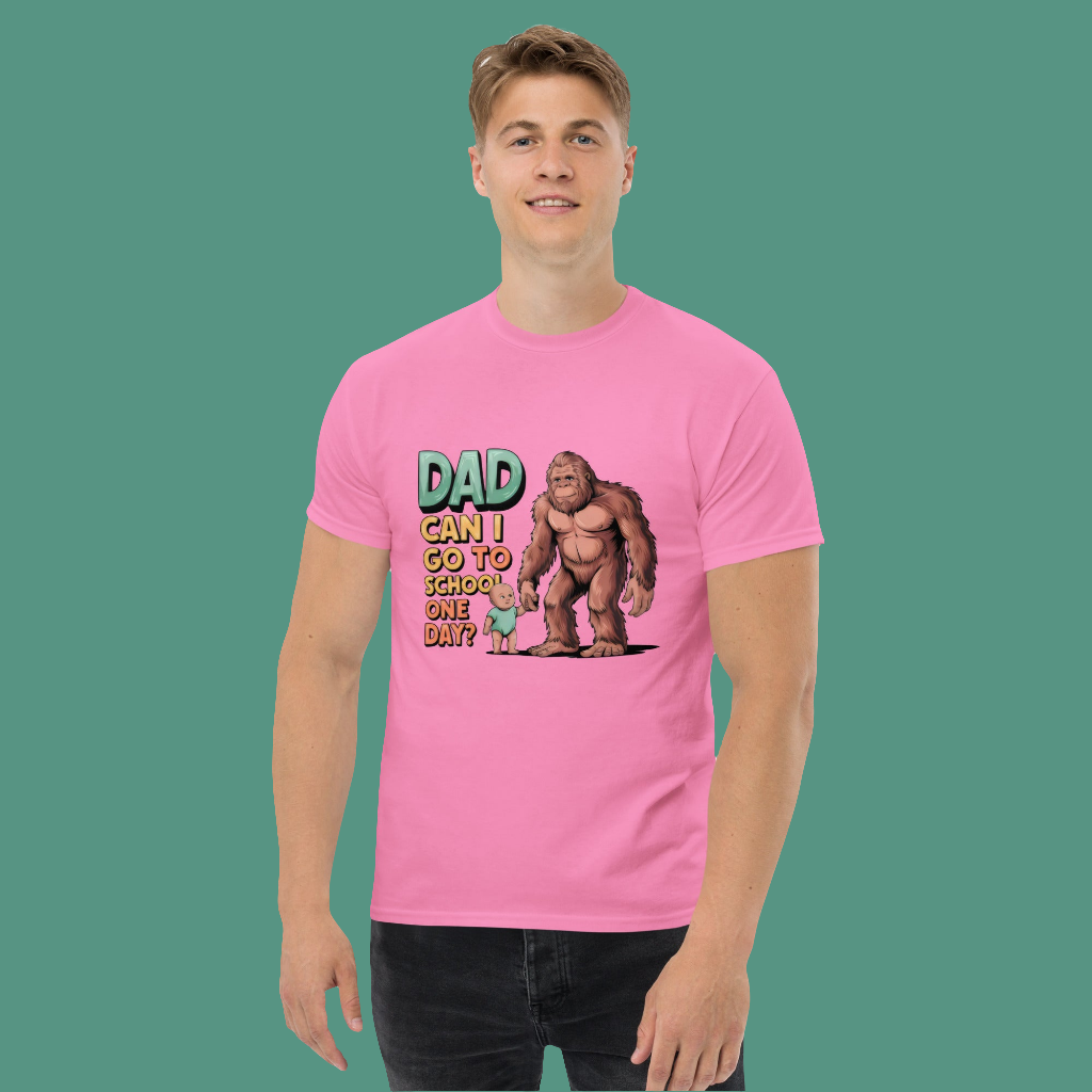 men's Dad and son classic tee