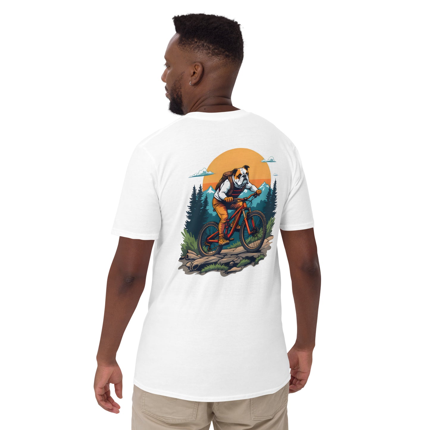 Short-Sleeve British bulldog rider Unisex T-Shirt