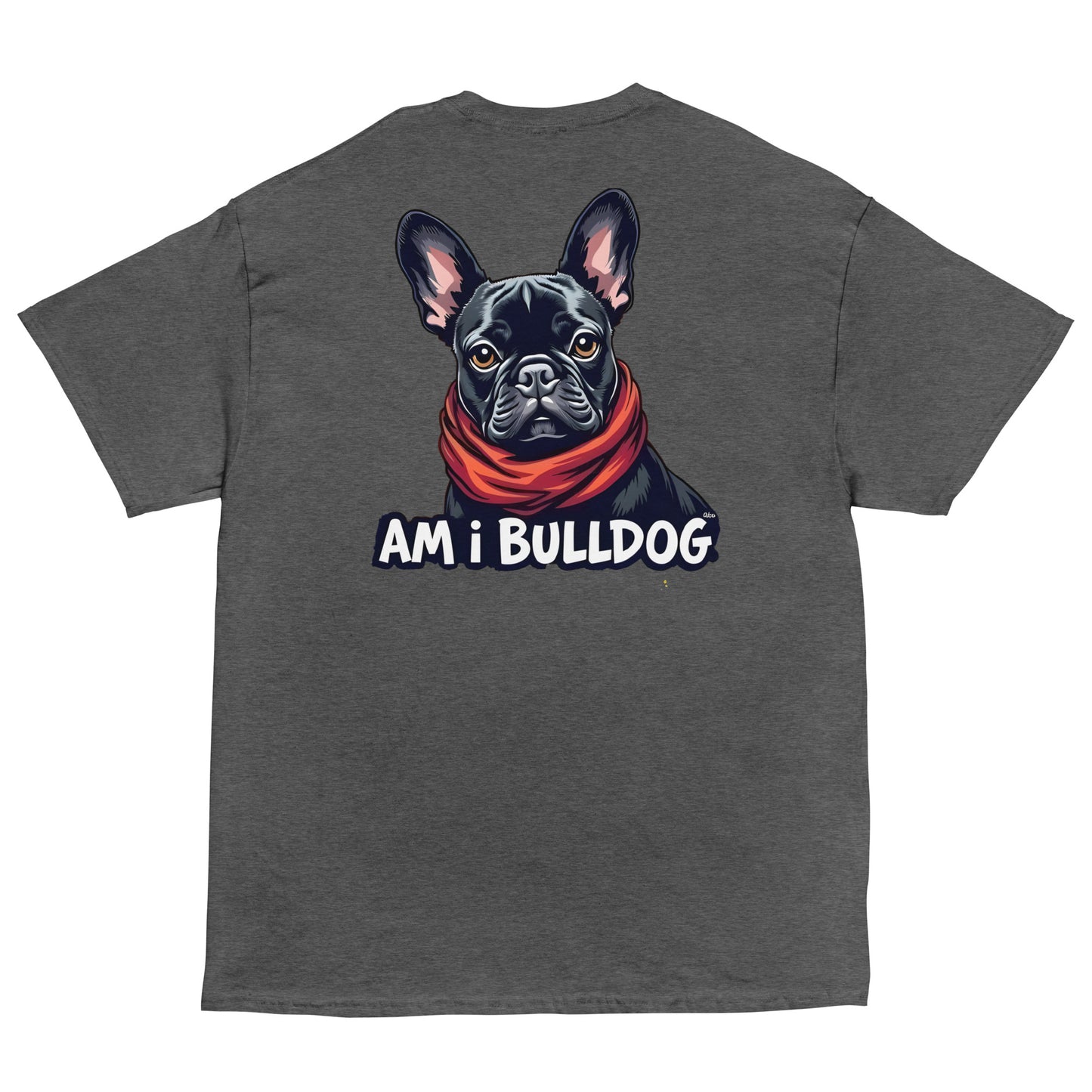 Women's twin print pug French bulldog classic tee