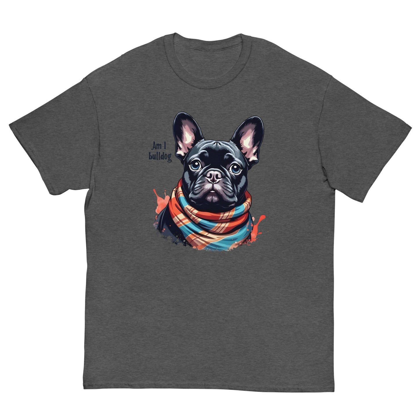 Women's twin print pug French bulldog classic tee