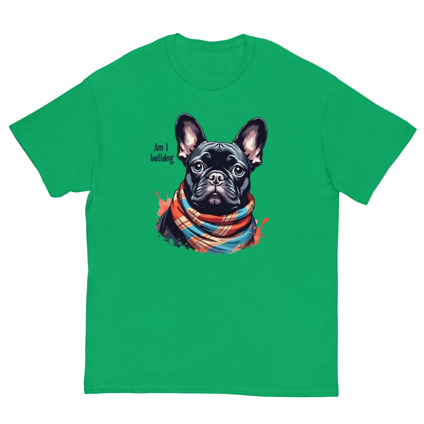 Women's twin print pug French bulldog classic tee