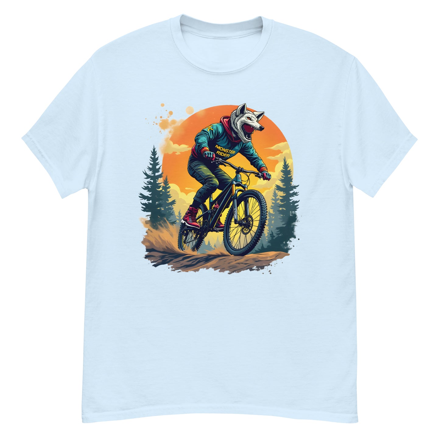 Men's foxy rider cartoon classic tee