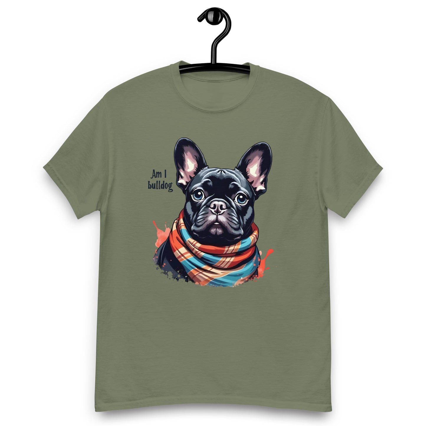men's French bulldog classic tee