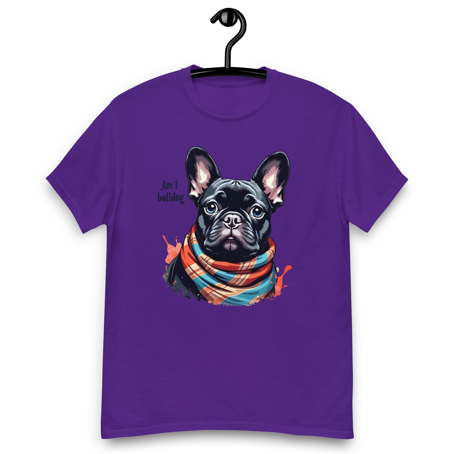 men's French bulldog classic tee