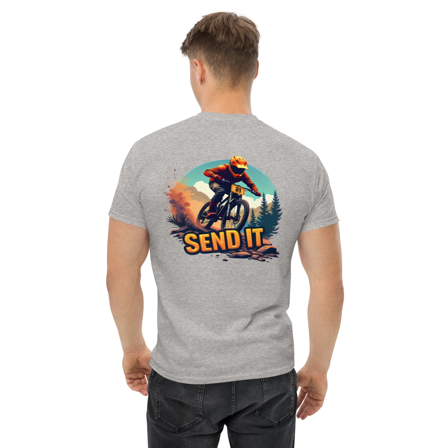 Unisex Send it MTB classic tee