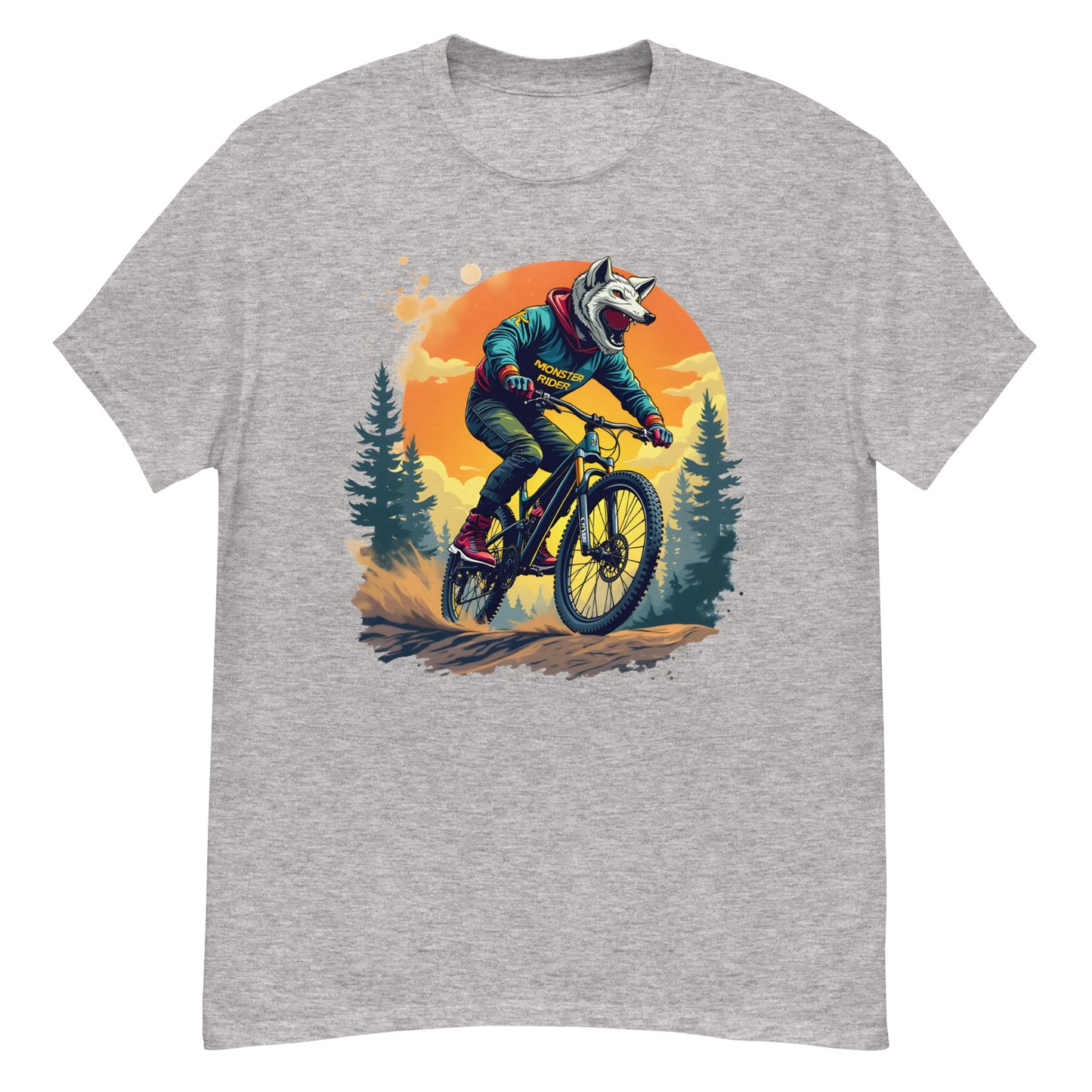 Men's foxy rider cartoon classic tee