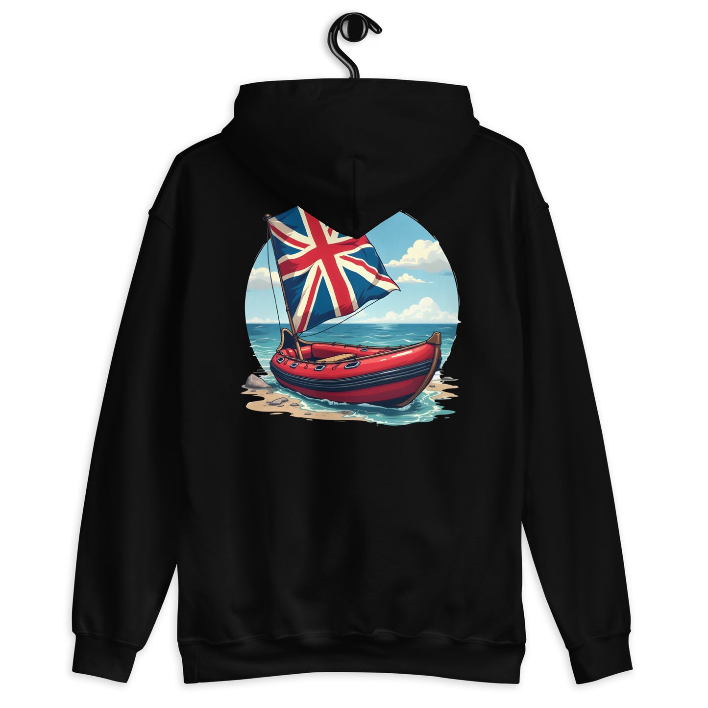 Unisex UK Beach Dinghy Hoodie
