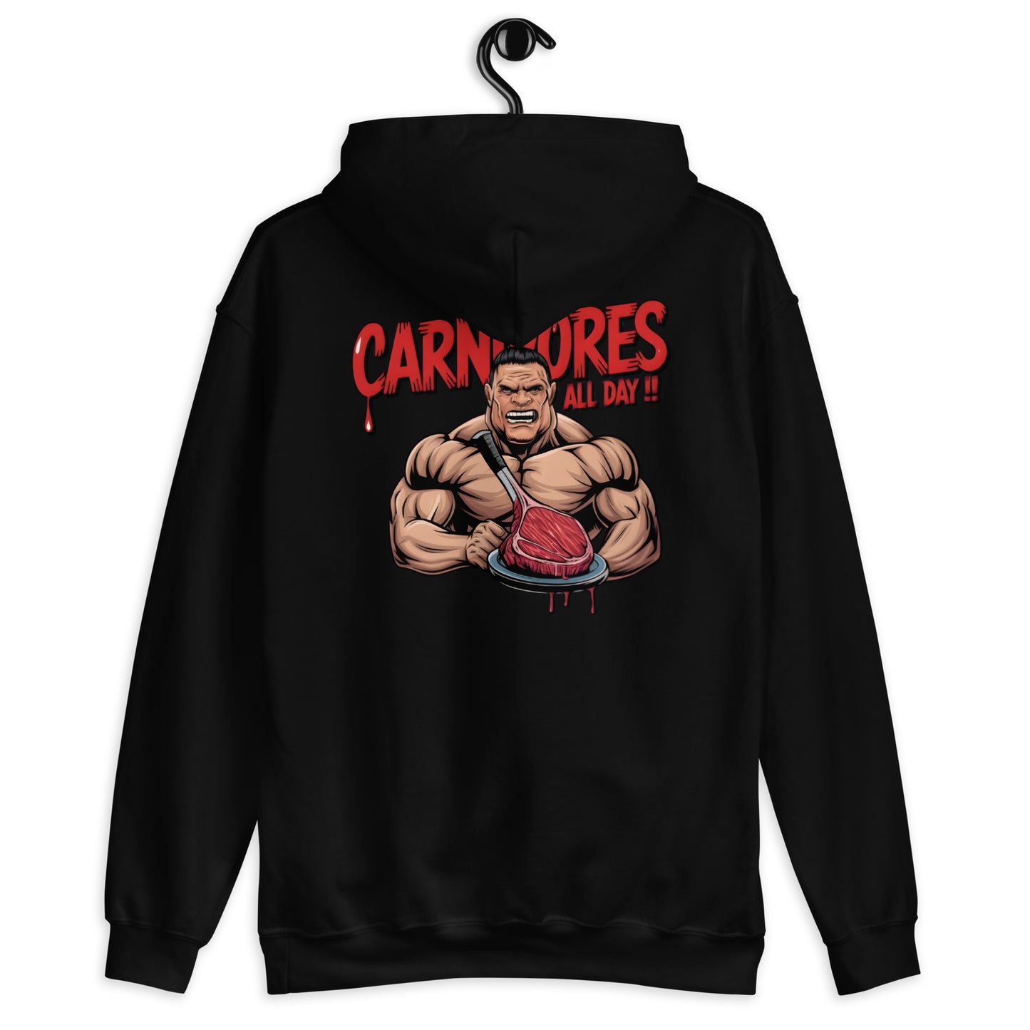 Unisex Carnivore all day everyday classic Hoodie