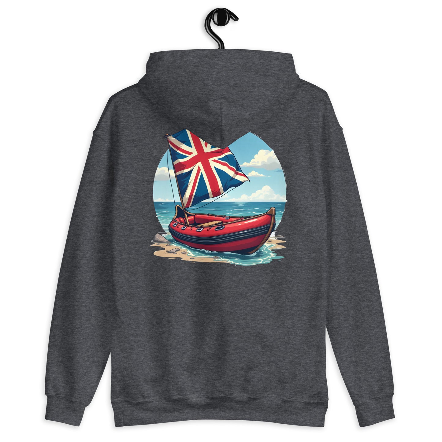 Unisex UK Beach Dinghy Hoodie