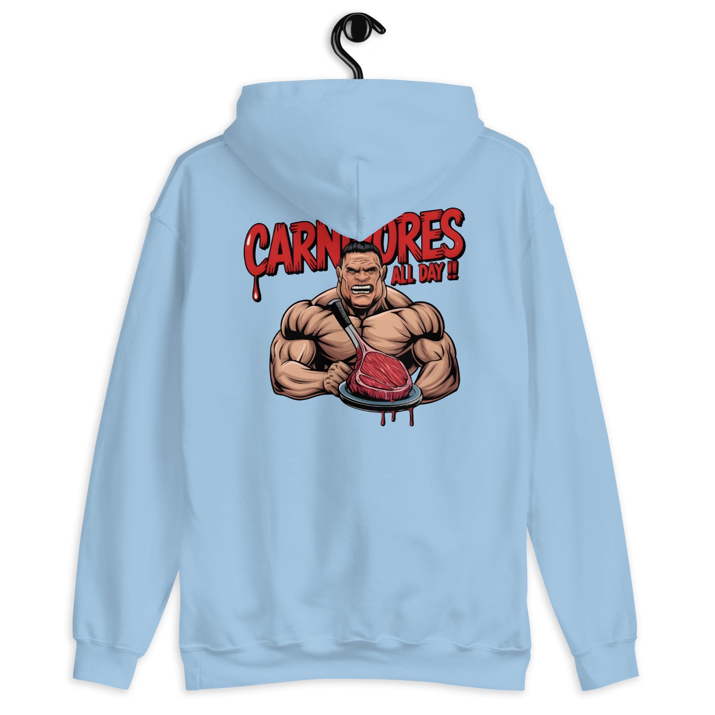 Unisex Carnivore all day everyday classic Hoodie