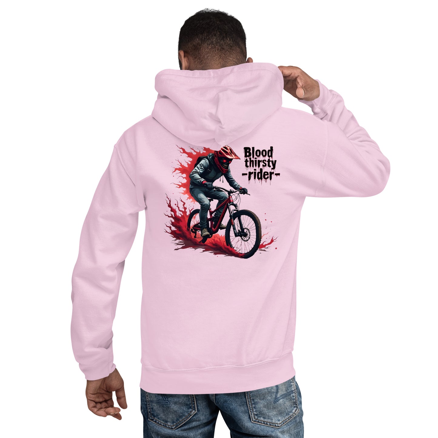Men's blood thirsty rider Hoodie