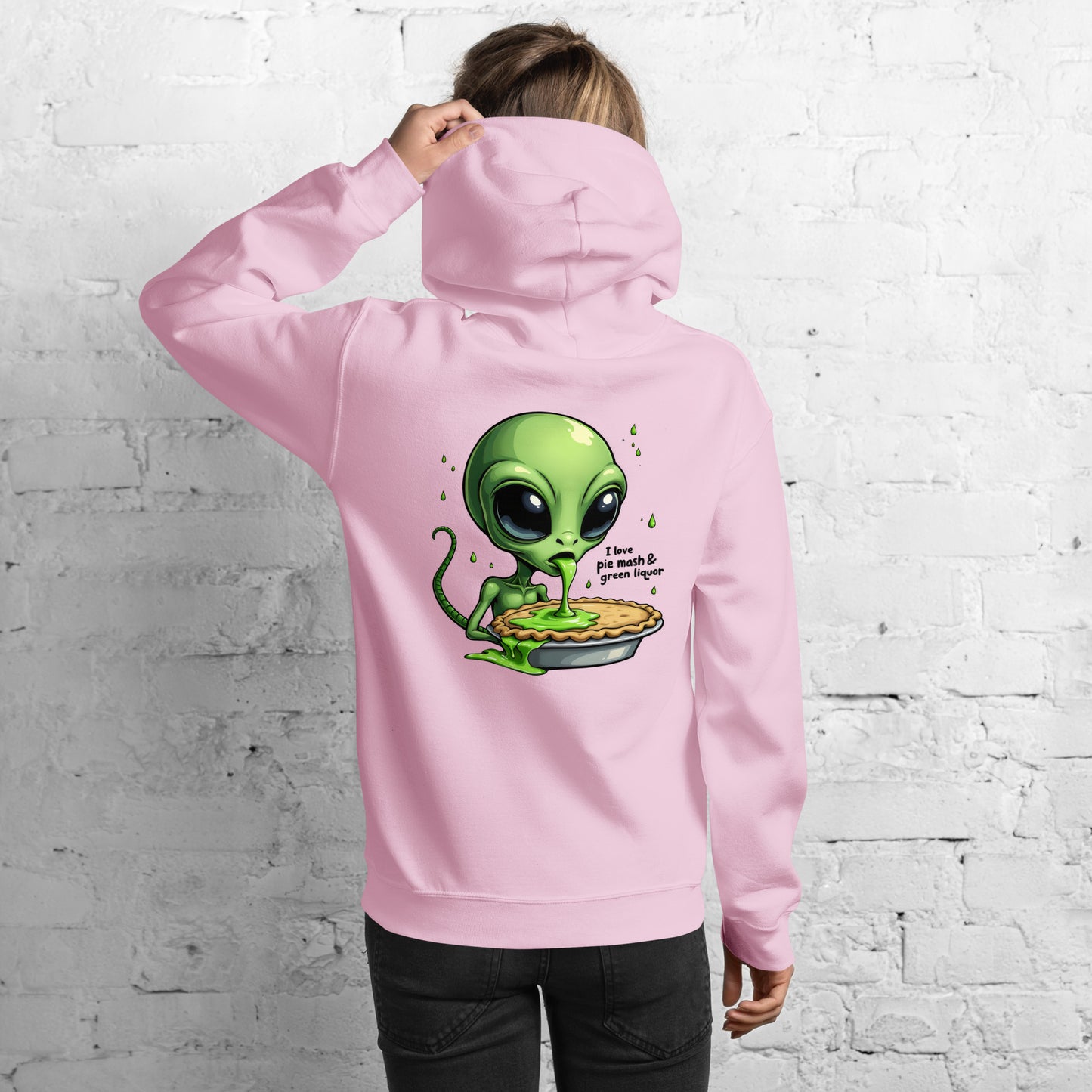 Unisex Alien pie and liquor Hoodie