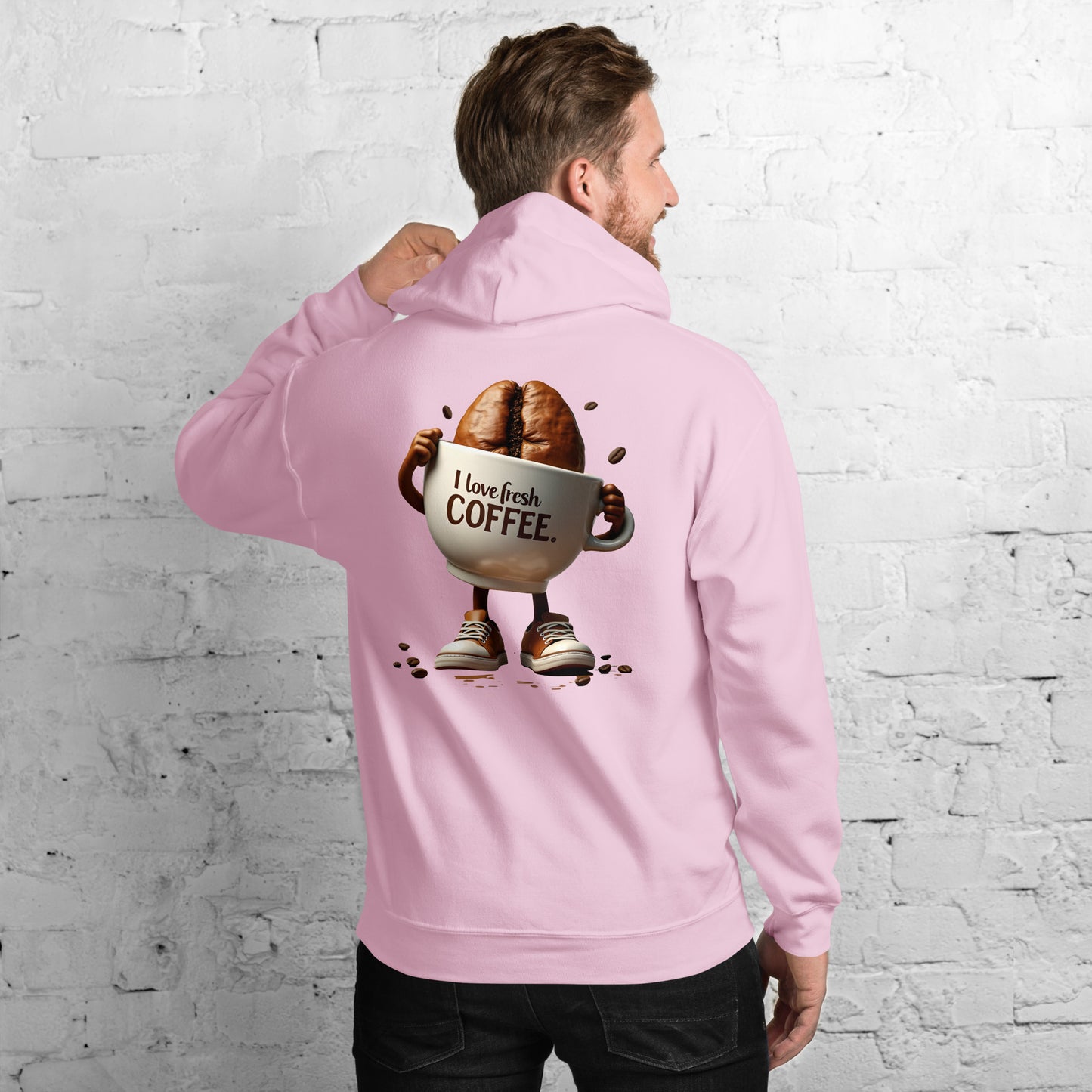 Unisex I love fresh coffee Hoodie