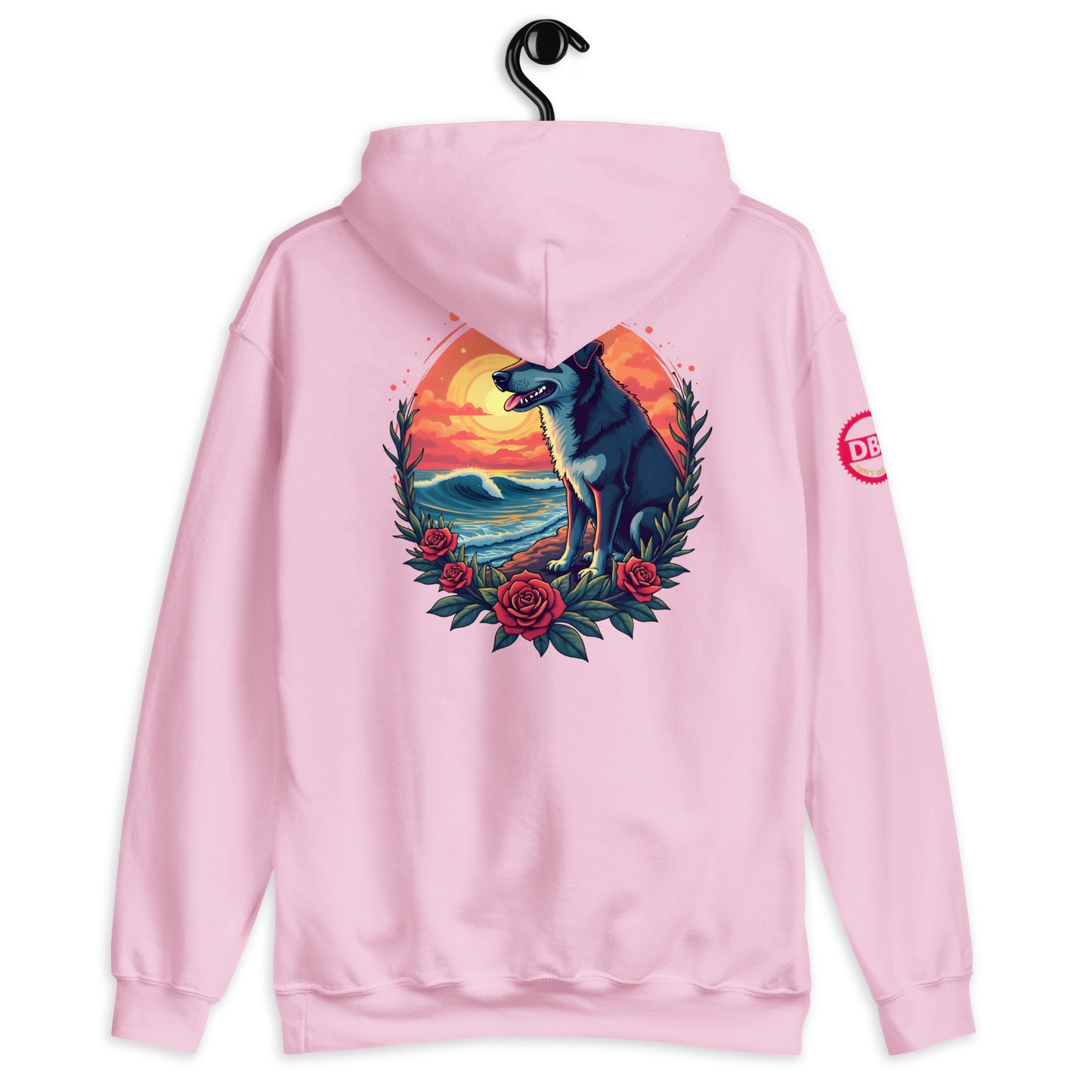 Unisex Labrador rose Hoodie