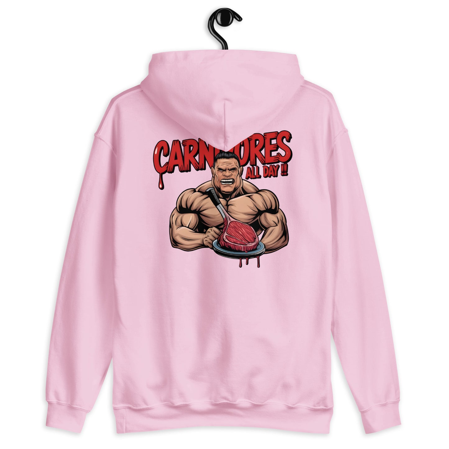 Unisex Carnivore all day everyday classic Hoodie