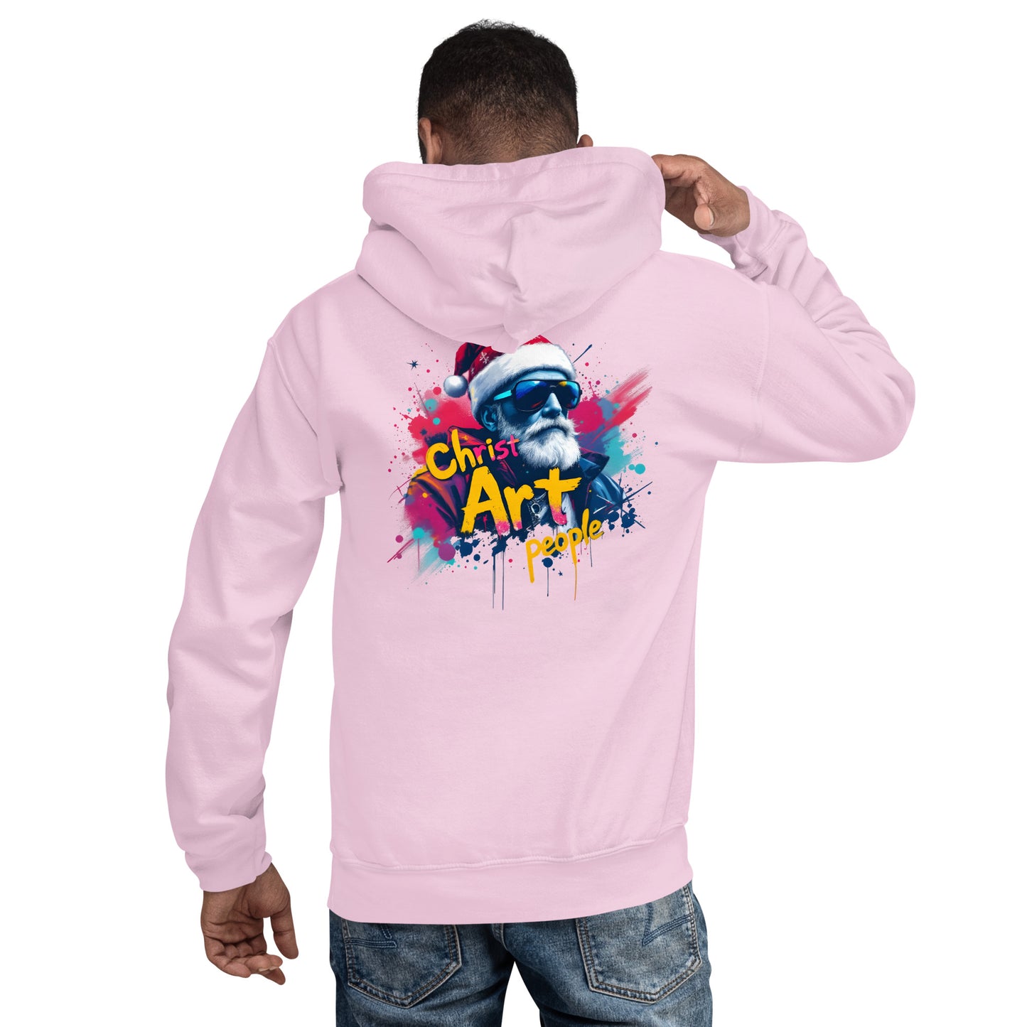 Unisex christ art people Hoodie